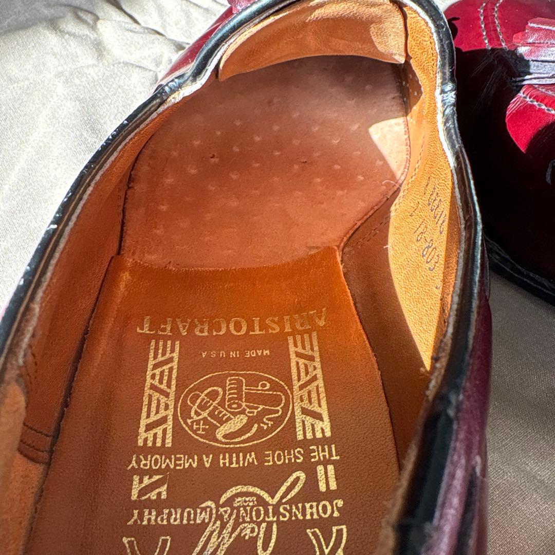 K*K様 Johnston&Murphy ARISTOCRAT タッセルローファ