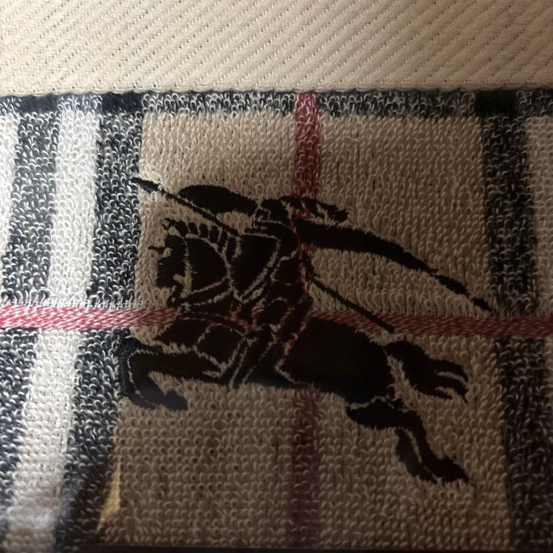 BURBERRY チェック柄タオルケット 140×190cm