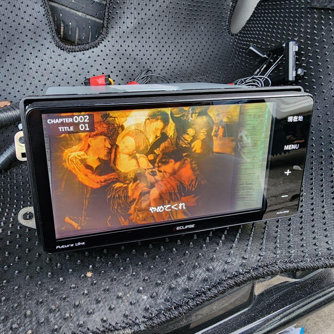 【動作済】AVN-R9W ETC付 フルセグ/BT/Wi-Fi/DVD 地図有