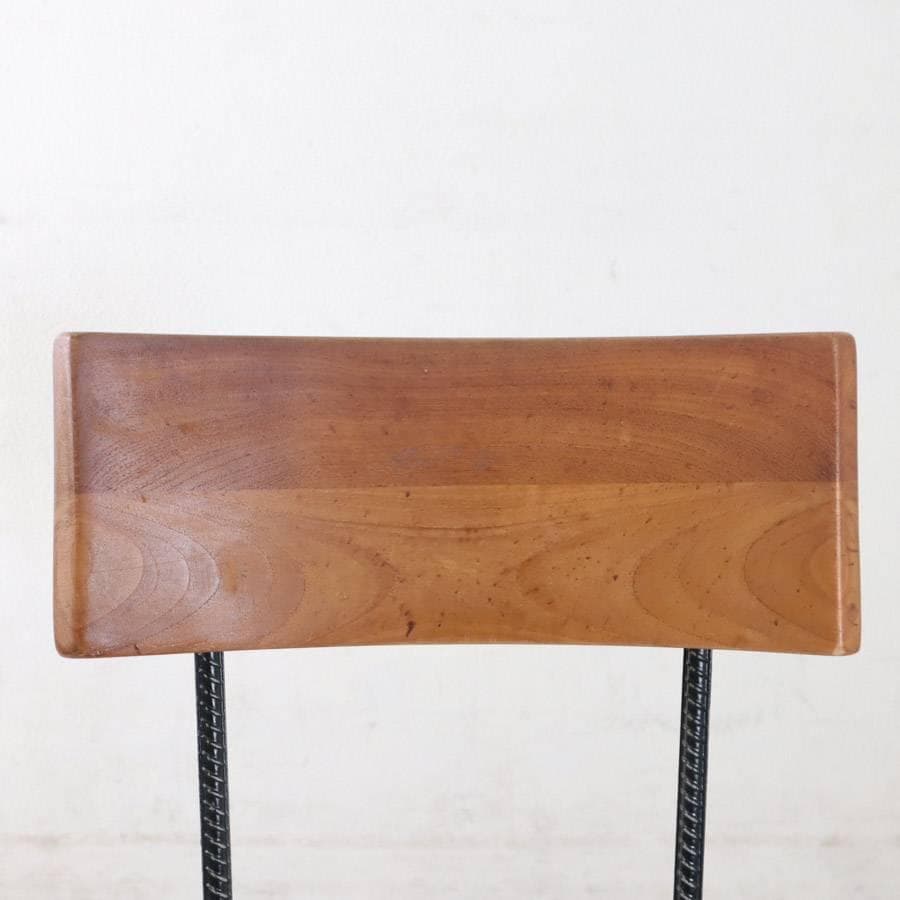 2の2 ディーボディ カンパーニャ ダイニングチェア デニムカバー付き アイアン