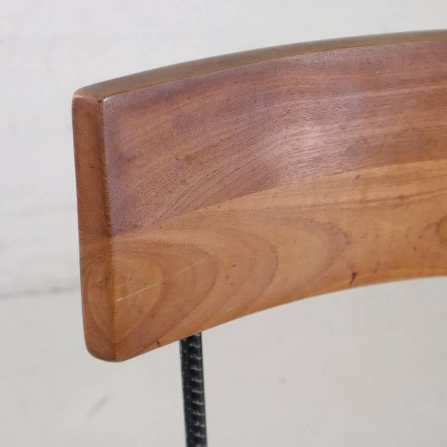 2の2 ディーボディ カンパーニャ ダイニングチェア デニムカバー付き アイアン