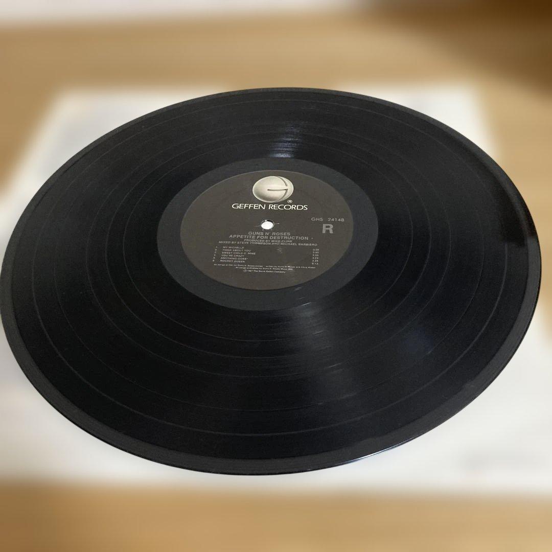 ガンズアンローゼス　レコード　 Guns N' Roses Appetite