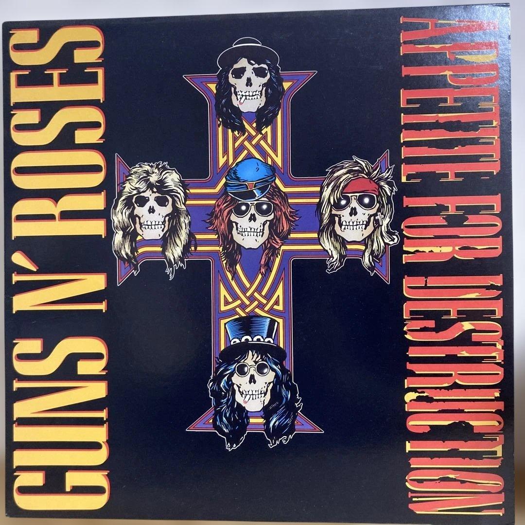ガンズアンローゼス　レコード　 Guns N' Roses Appetite