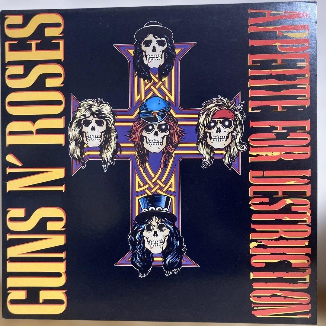ガンズアンローゼス　レコード　 Guns N' Roses Appetite