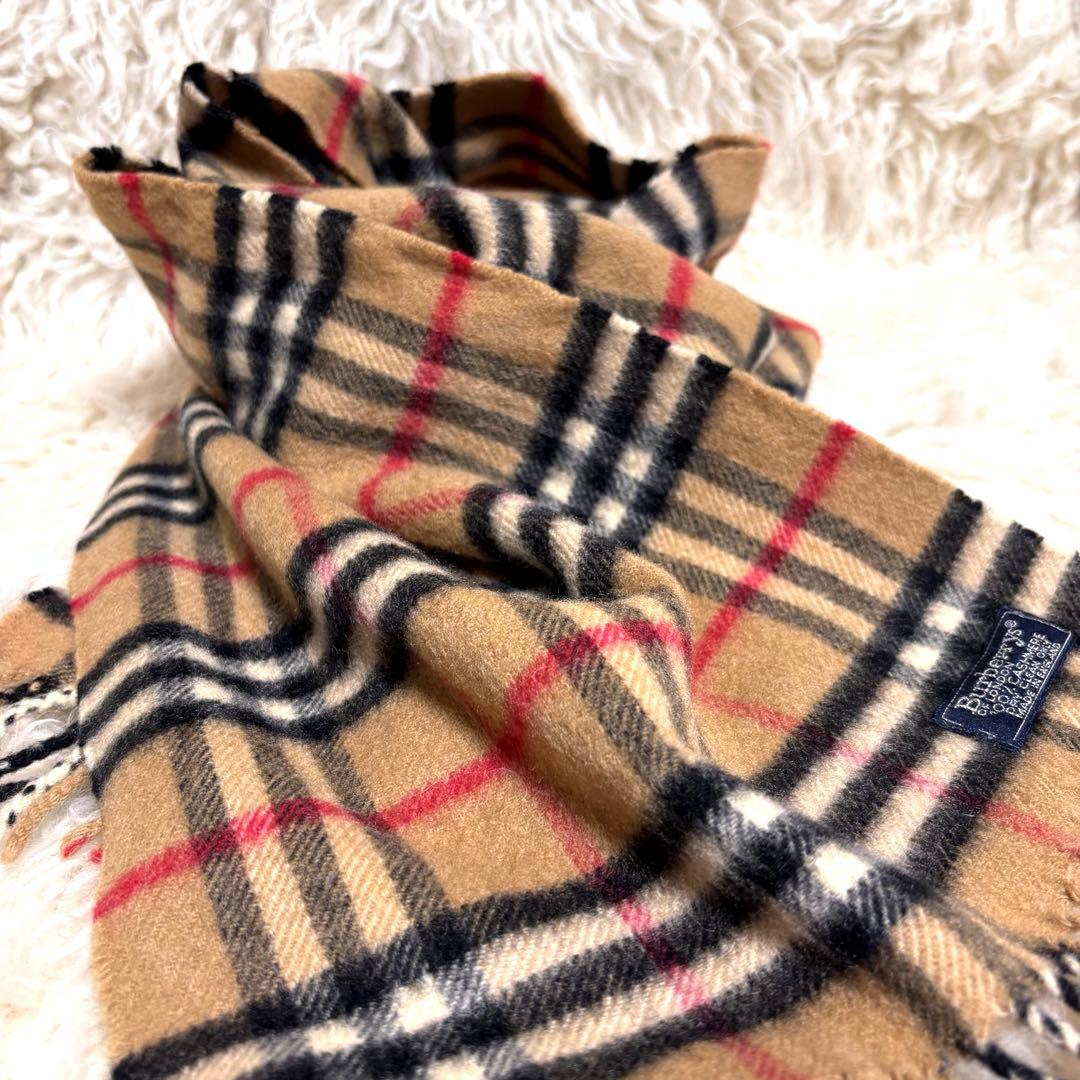 コ*ロ様 【美品】Burberrys バーバリー　マフラー　カシミヤ100% キ