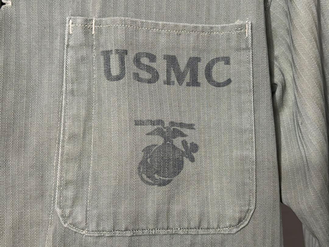 米軍実物 USMC P-41 カバーオール HBT 3トーン