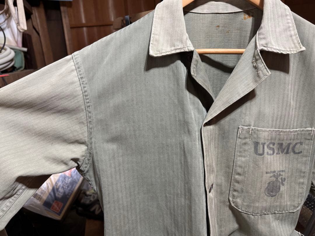 米軍実物 USMC P-41 カバーオール HBT 3トーン