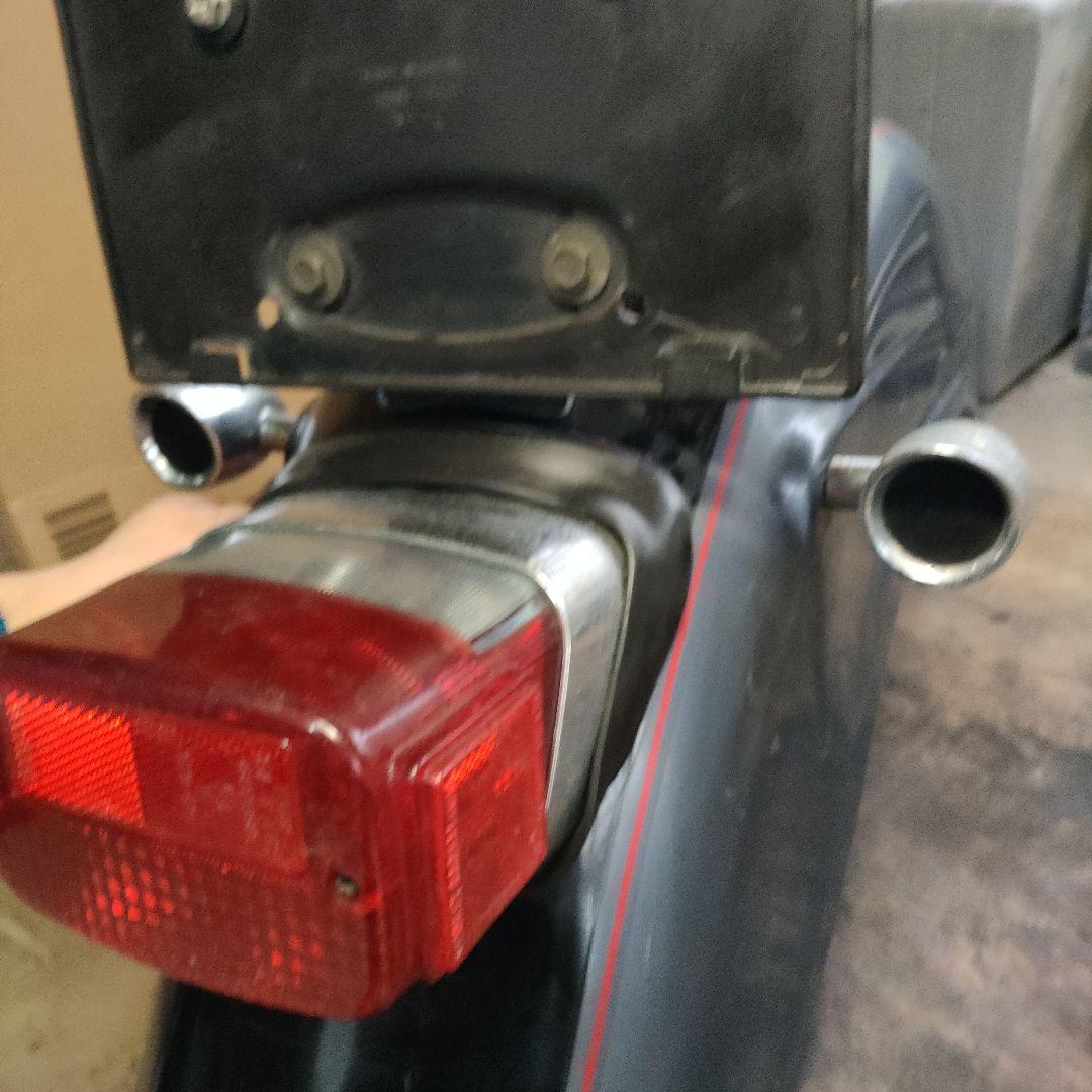 バルカン400クラシック リアフェンダー マグナ250に使用