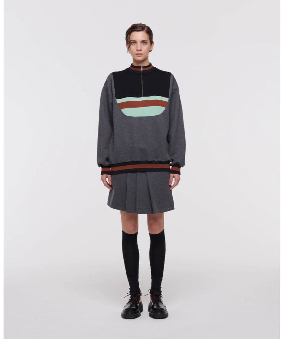 未使用級！PLAN C マルニ ライトコットンジャージー スウェットシャツ XS