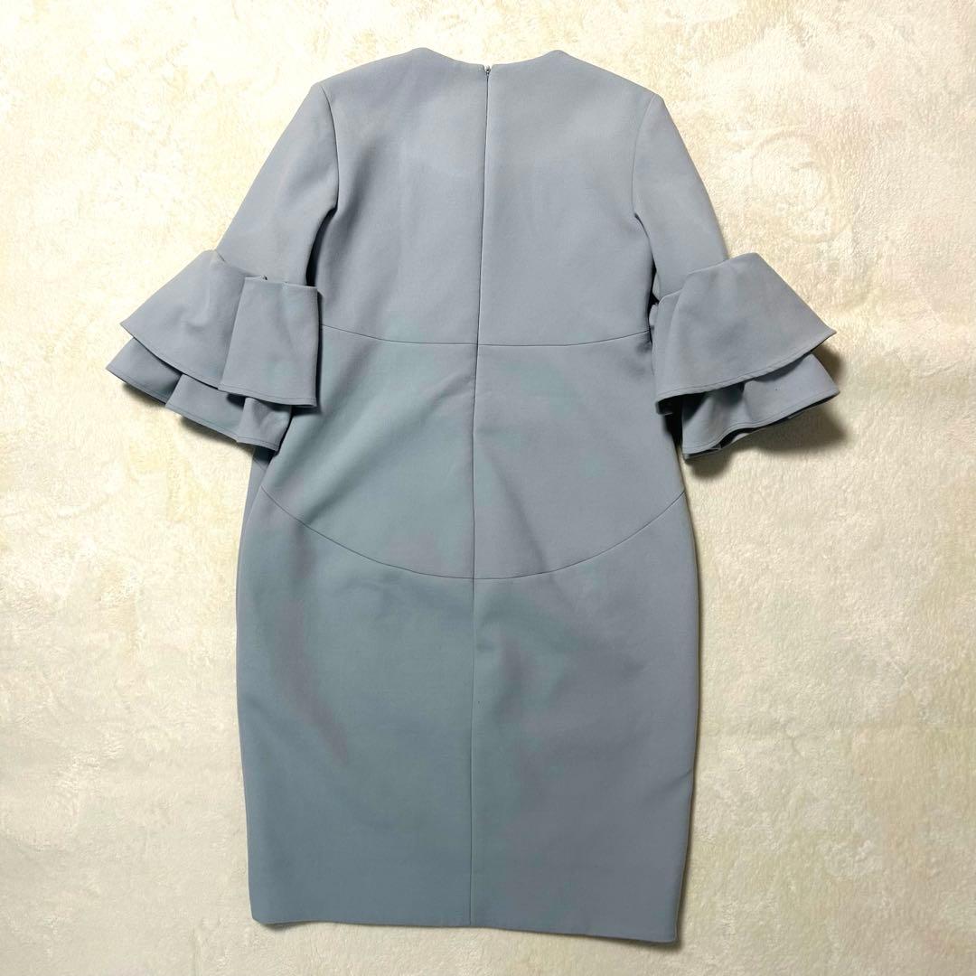 【人気色】YOKO CHAN ヨーコチャン ティアードスリーブドレス 36