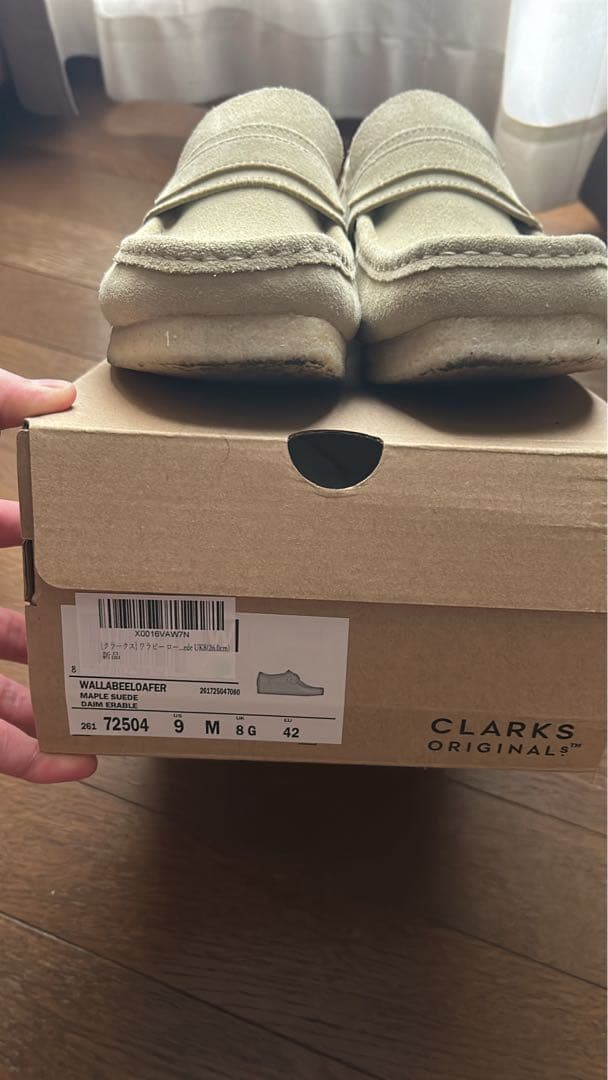 Clarks ワラビー ローファー