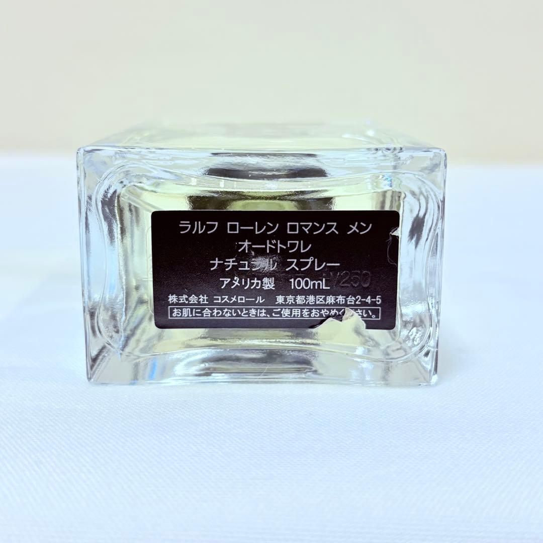 新品　ラルフローレン　ロマンス　メン　オードトワレ　香水　100ml