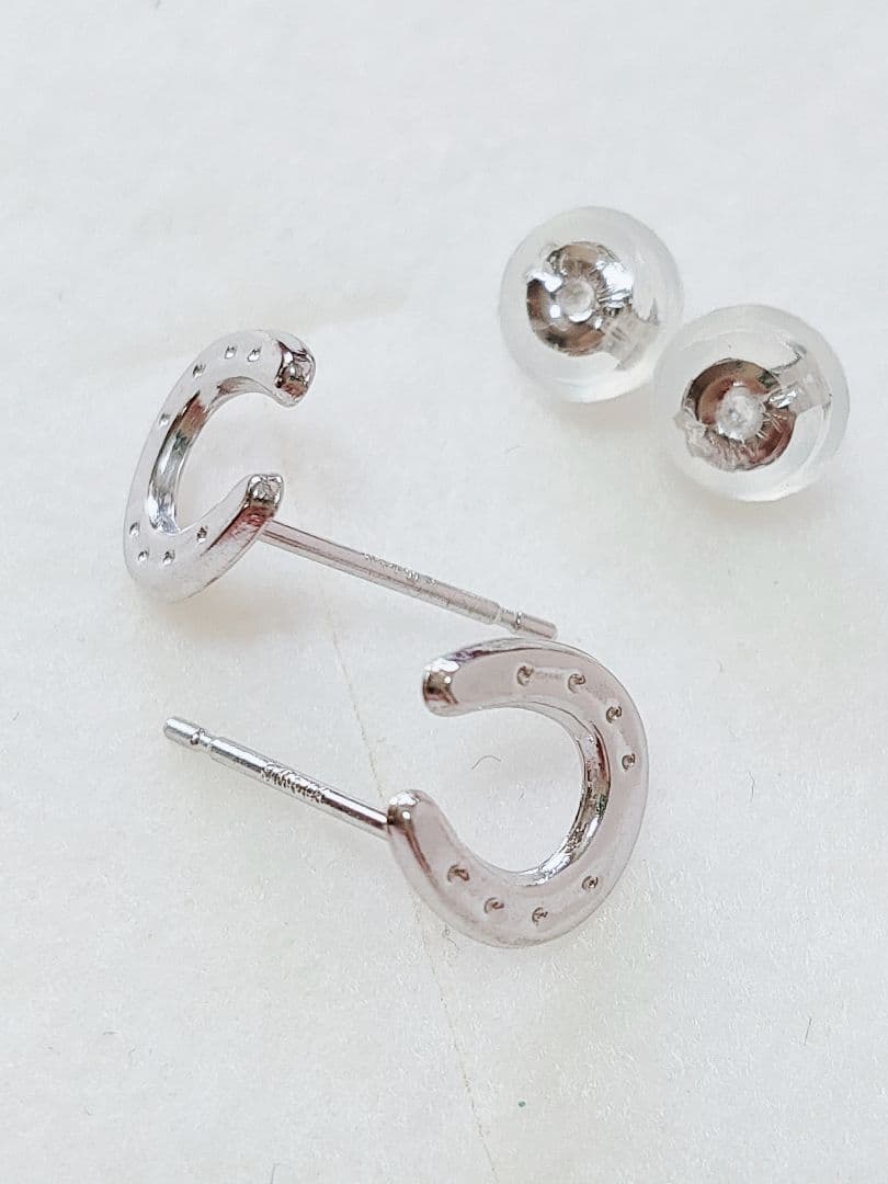 新作 未使用品 k14WG ピアス