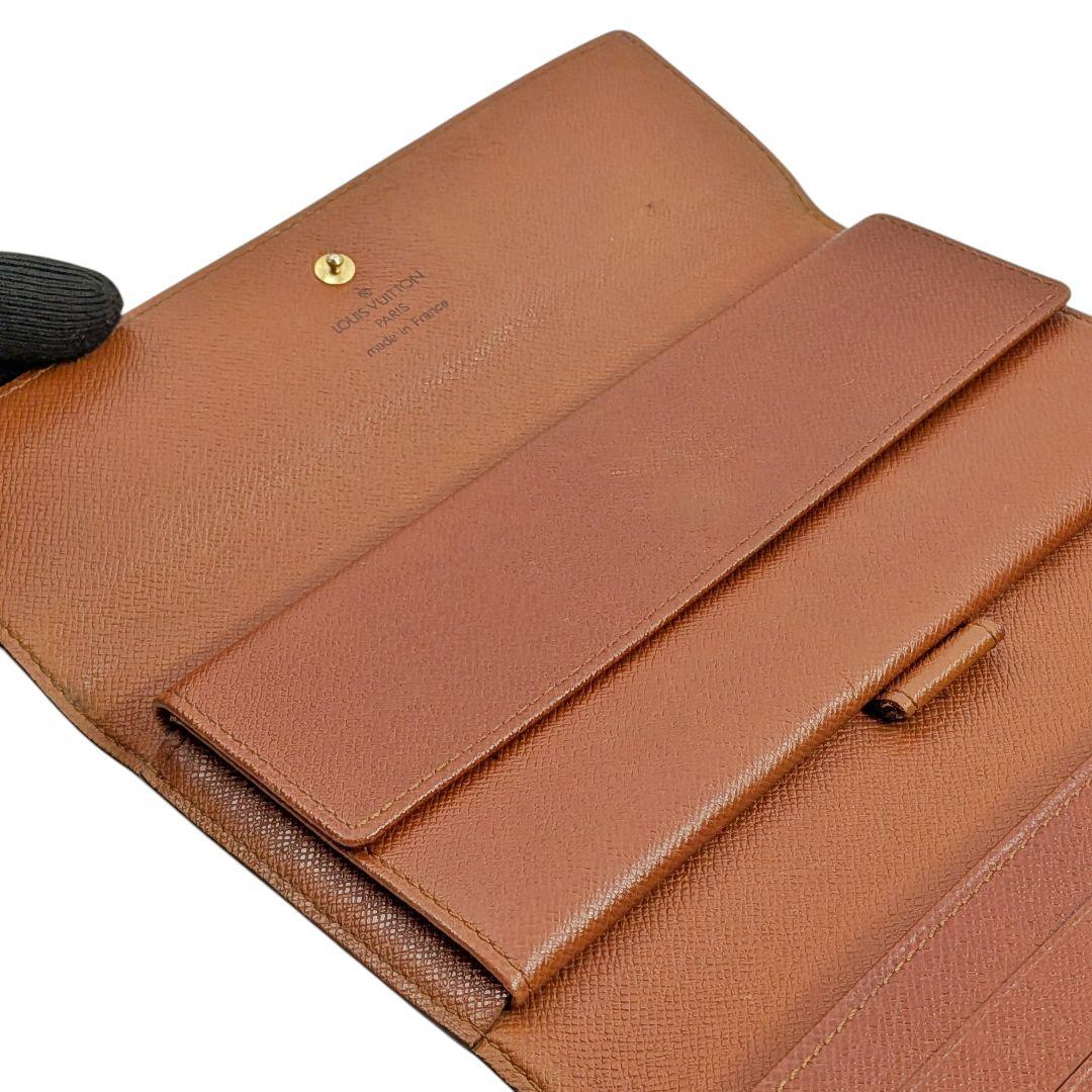 外観美 ルイヴィトン モノグラム ポルトトレゾール インターナショナル 963