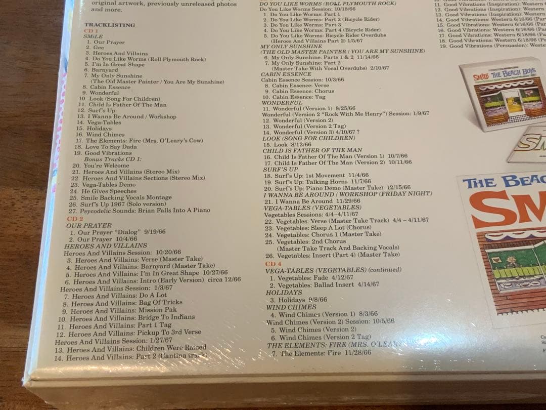 ビーチ・ボーイズ★The Smile Sessions 新品未開封