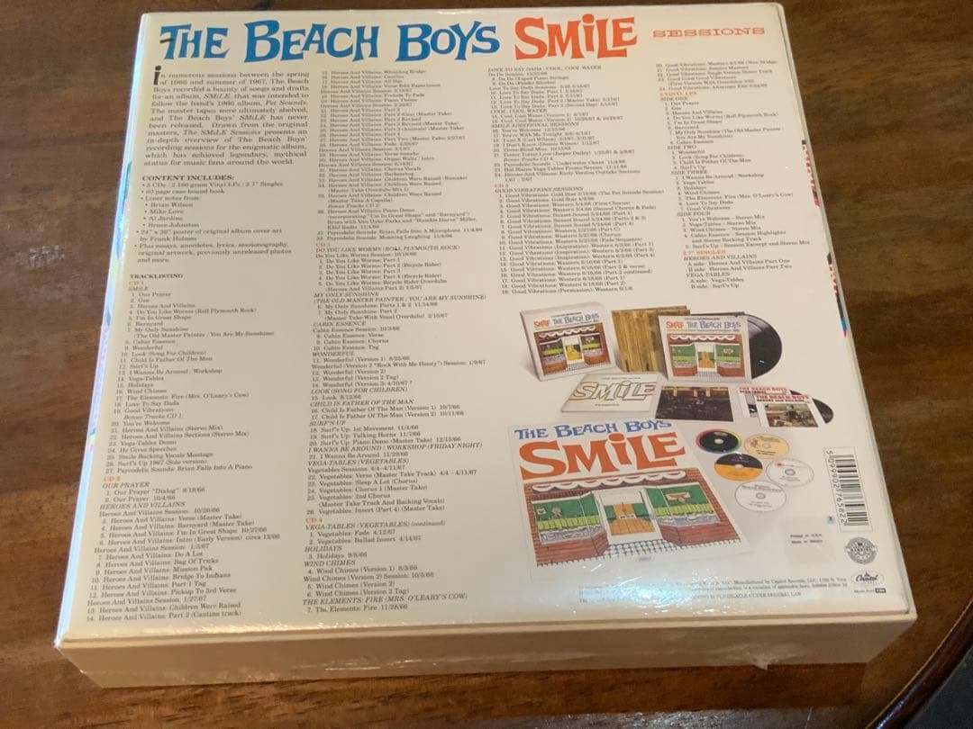 ビーチ・ボーイズ★The Smile Sessions 新品未開封