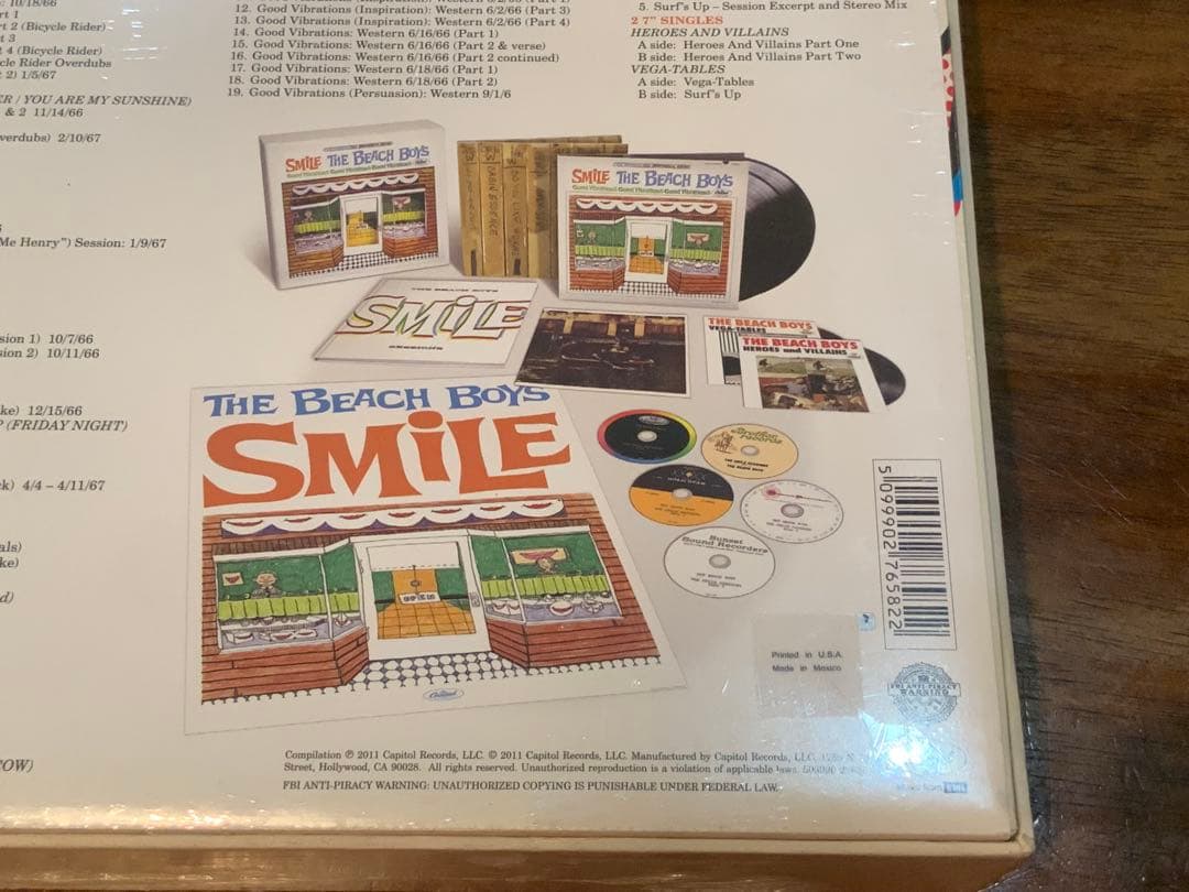 ビーチ・ボーイズ★The Smile Sessions 新品未開封