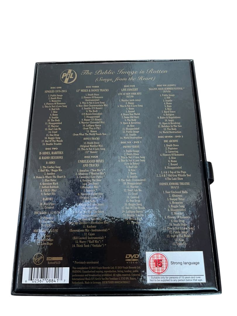 PIL「The Public Image is Rotten」5CD＋2DVD