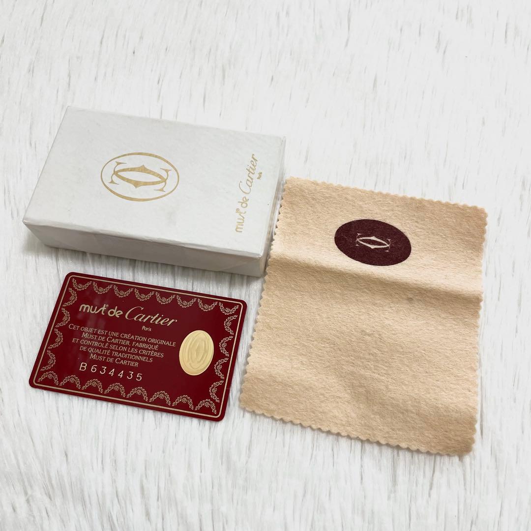 【✨未使用✨】カルティエ　キーケース　4連　マストライン　ボルドー　レザー