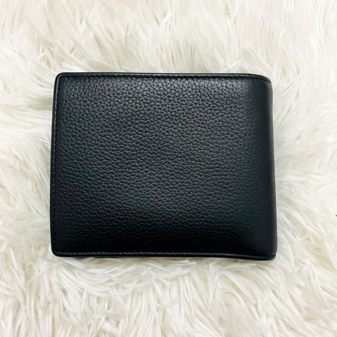 極美✨付属完備✨ディオール 二つ折り財布 オブリーク サドル レザー 黒 新作