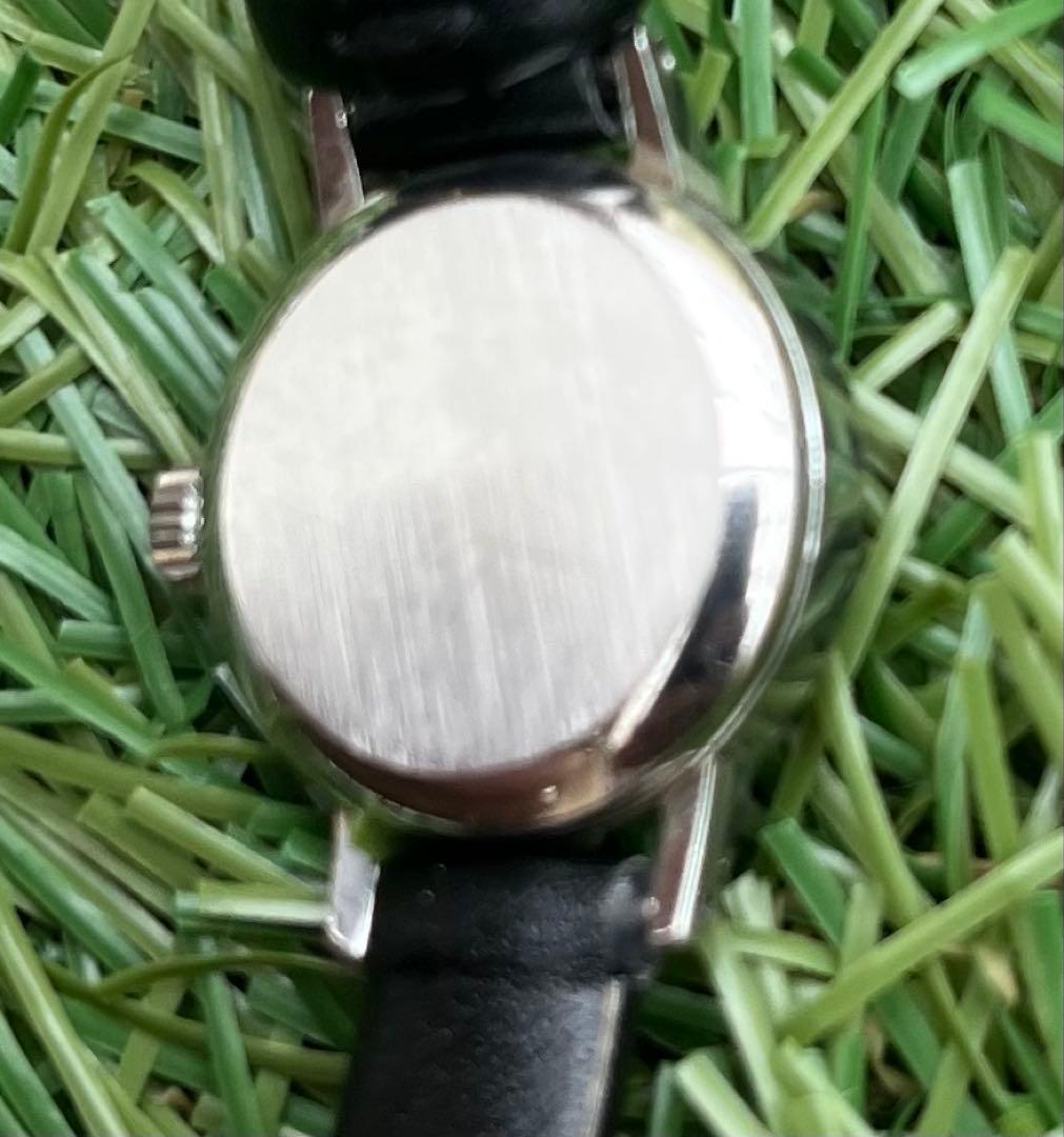 美品◎オメガ ジュネーブ手巻き ラウンド レディース腕時計 シルバーヴィンテージ