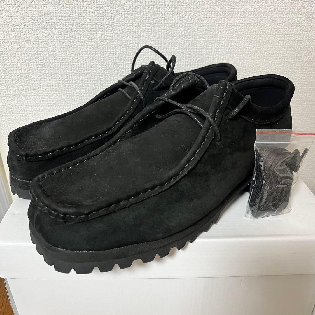 OPENING ACT 黒 スエード　モカシンシューズ Vibramソール