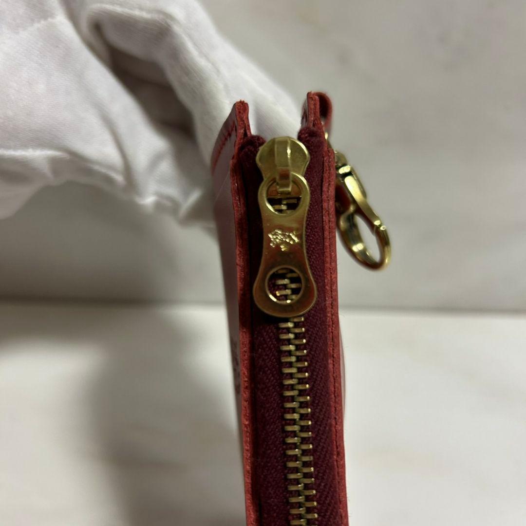 IL BISONTE 赤 レザー キーケース