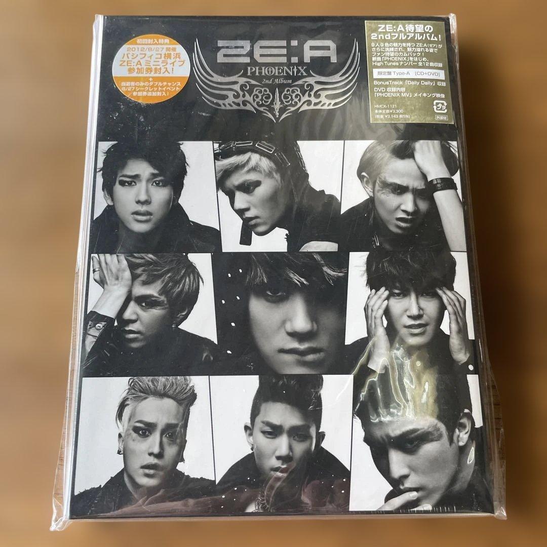 未開封ZE:A PHOENIXフェニックス2ndアルバム限定盤Type A CD