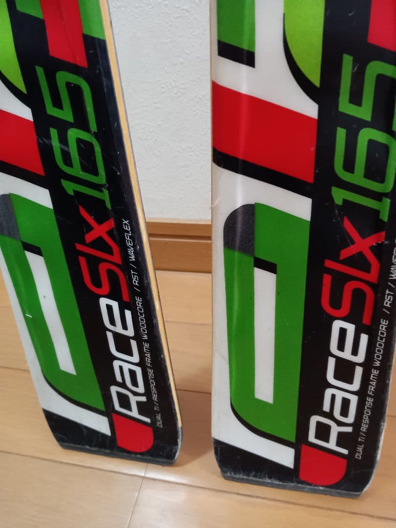 Elan スキービンディング付き 165cm ✿発送予定