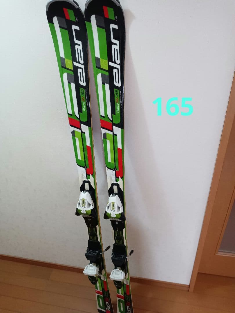Elan スキービンディング付き 165cm ✿発送予定