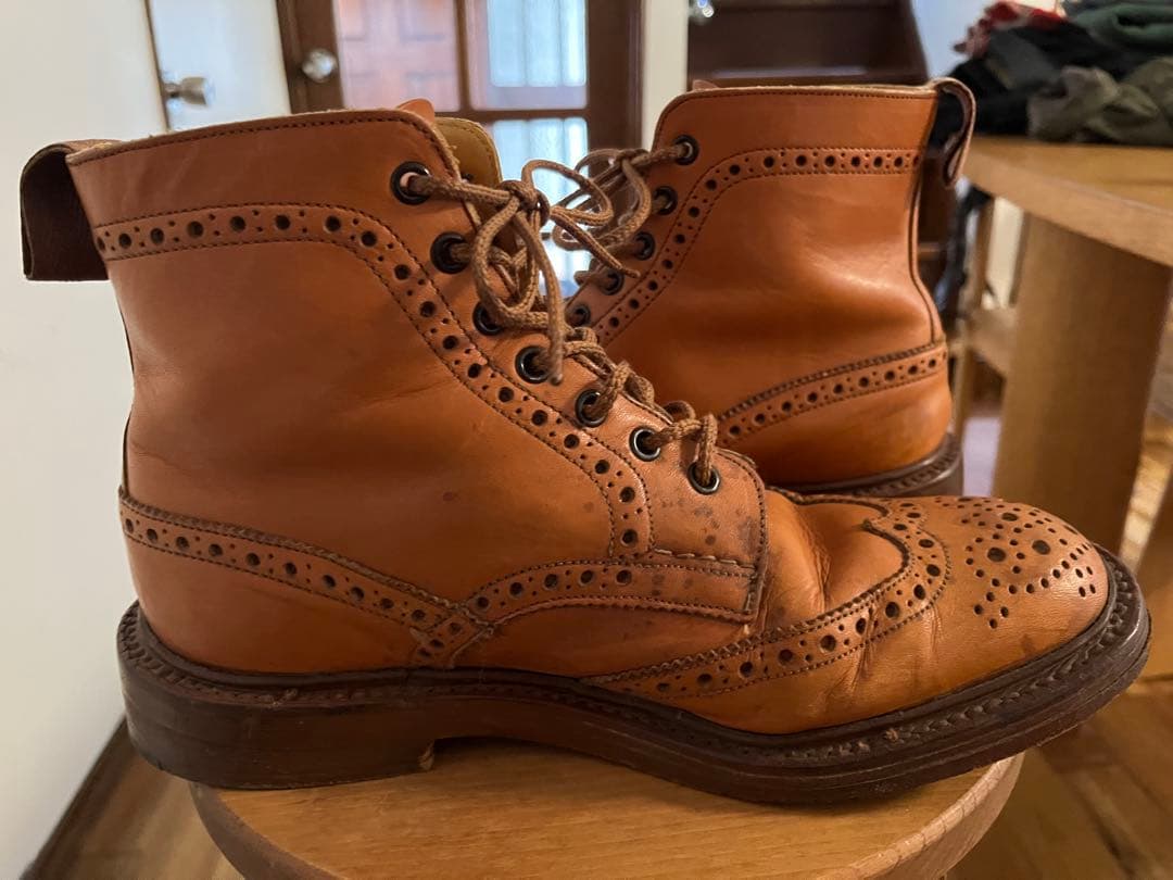 Tricker's トリッカーズ カントリーブーツ　uk8