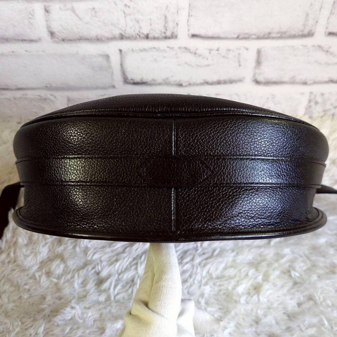 イヴサンローラン カサンドラ ショルダーバッグ 斜め掛け レザー ブラック ロゴ