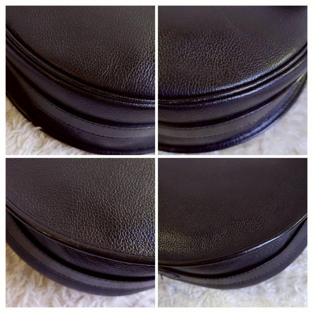 イヴサンローラン カサンドラ ショルダーバッグ 斜め掛け レザー ブラック ロゴ