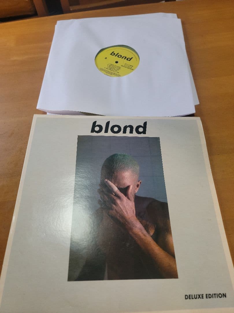 洋楽 Blonde LP Official Frank Ocean