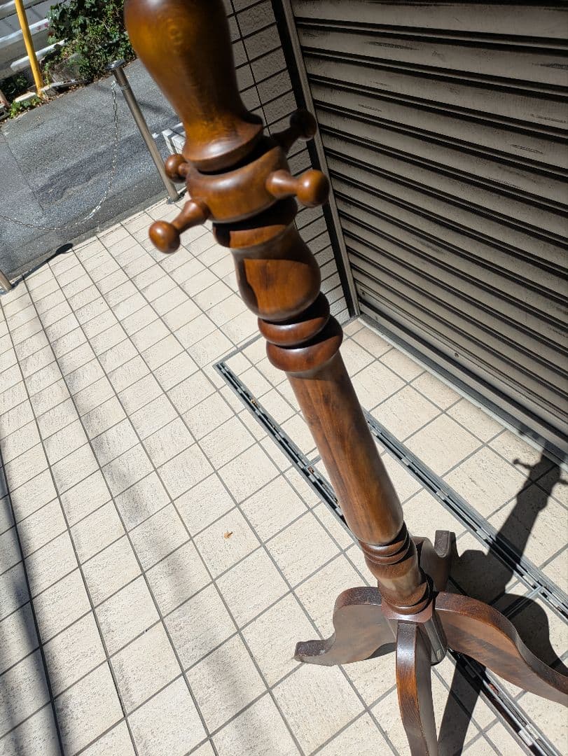 【直接受渡し限定!!】カリモク 木製 コートハンガー ハンガーラック