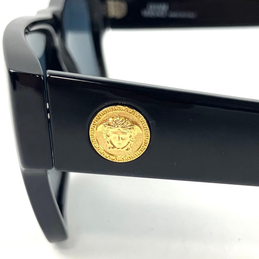 ヴェルサーチ　サングラス　メデューサ　セルフレーム　ウェリントン　ブラック