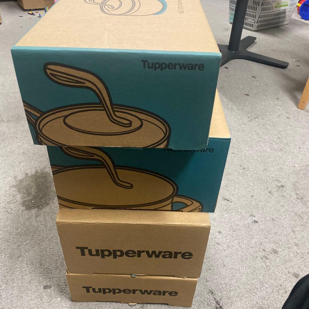 新品不使用Tupperware ステンレス保存容器セット