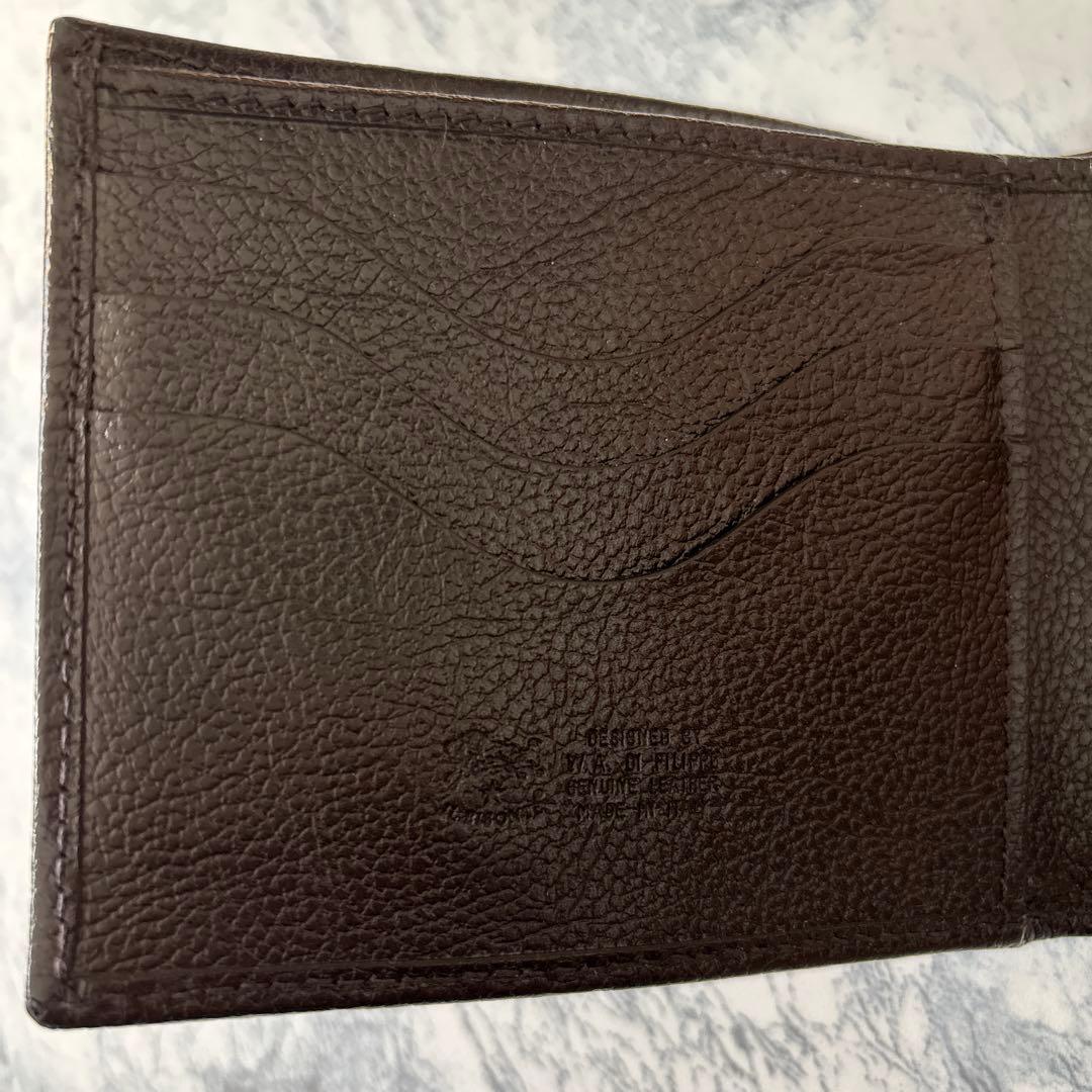イルビゾンテ　2つ折りレザーウォレット　美品