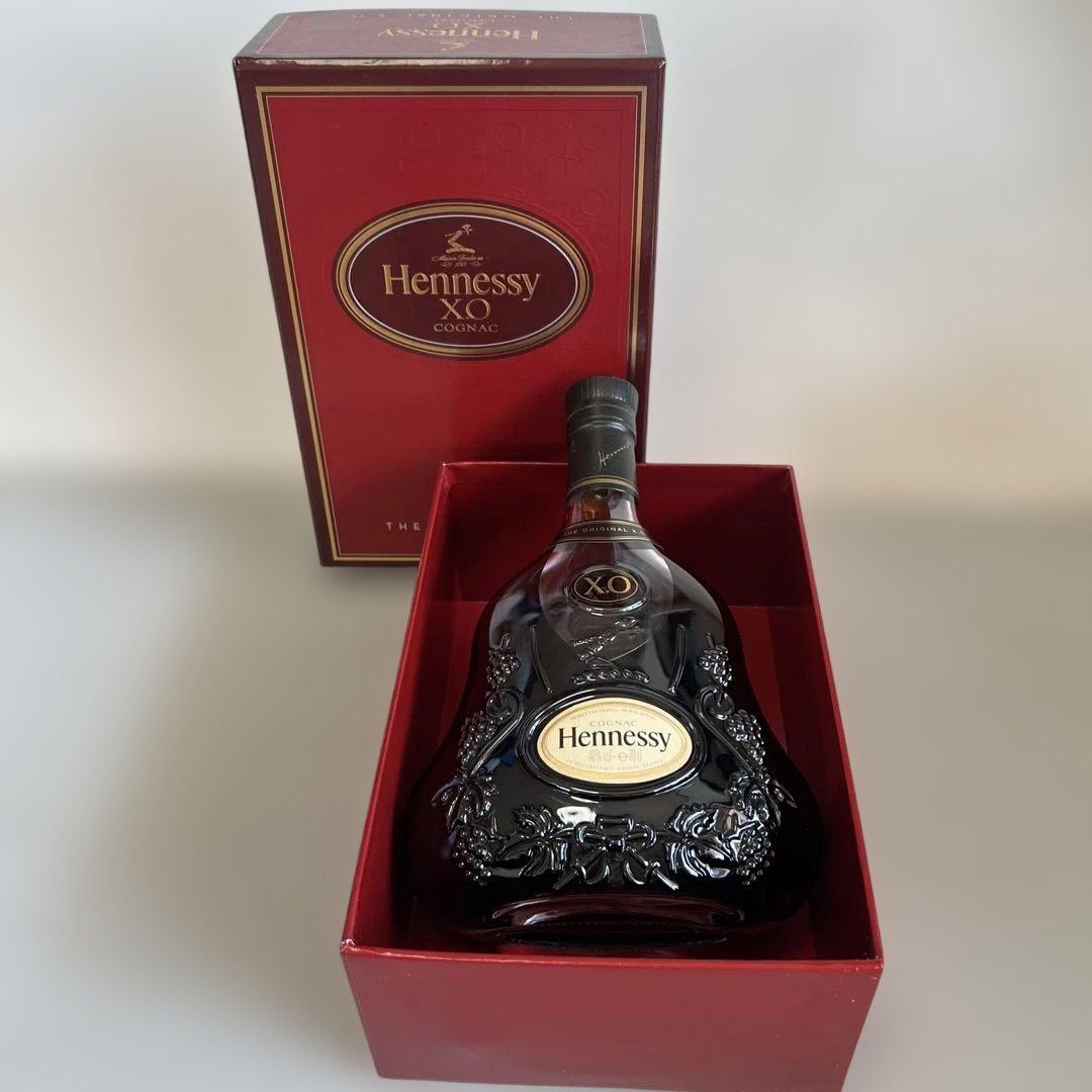 新品Hennessy/ヘネシーX.O/ブランデー 黒キャップ/