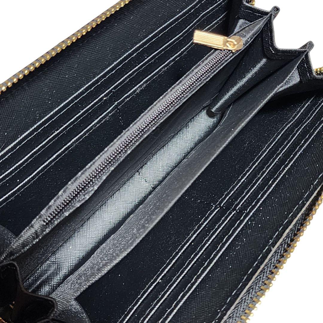 ケ*イ様 シャネル　長財布　ラウンドジップ　キルティング　ノベルティ