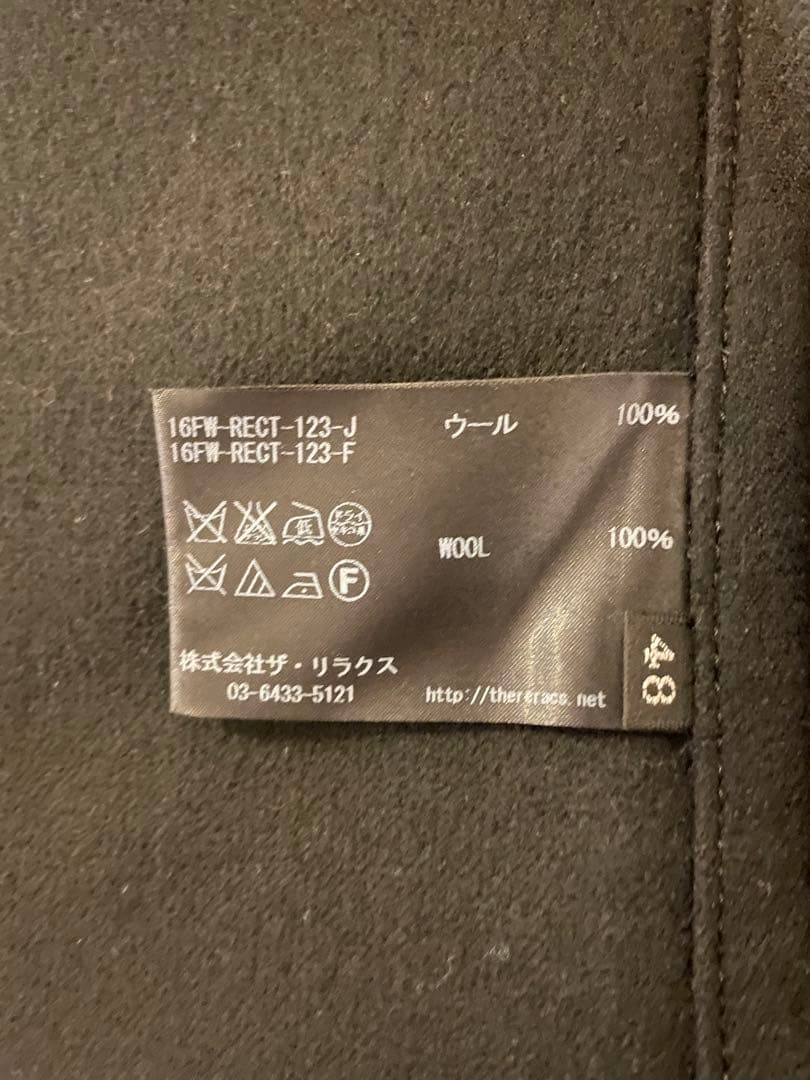 THE RERACS リラクス　タイロッケンコート 黒