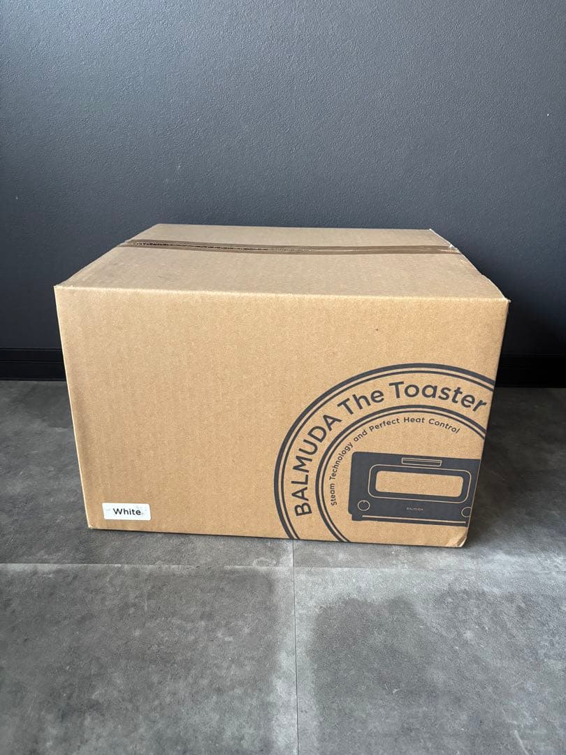 新品未使用　BALMUDA The Toaster ホワイト　K01E-WS