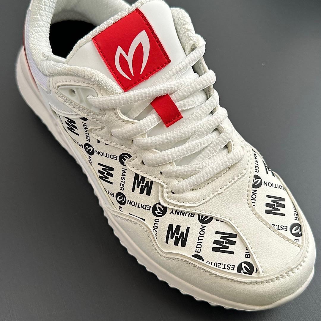 マスターバニー レディース ゴルフシューズ モノグラム柄 スパイクレス 23.0