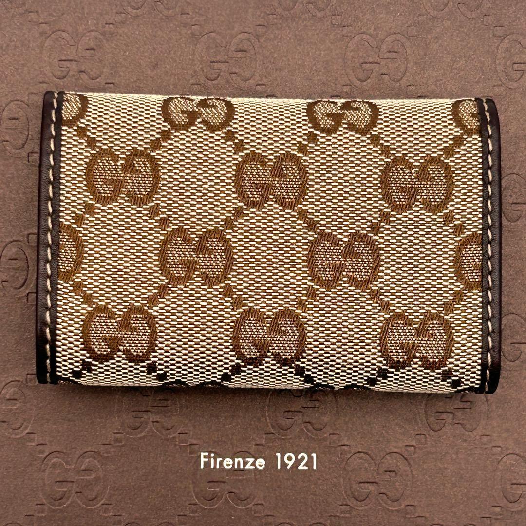 未使用級✨ GUCCI グッチ 6連 キーケース GG ゴールド 極美品✨