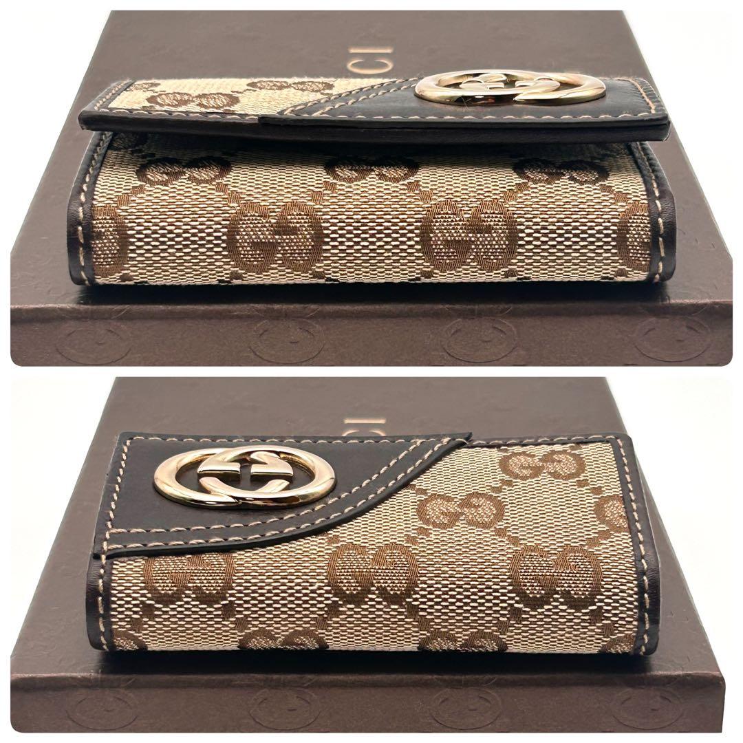 未使用級✨ GUCCI グッチ 6連 キーケース GG ゴールド 極美品✨
