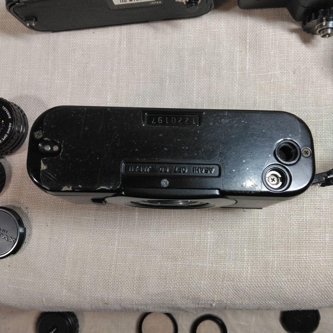 PENTAX auto 110 、レンズ3本、ワインダー、ストロボ付