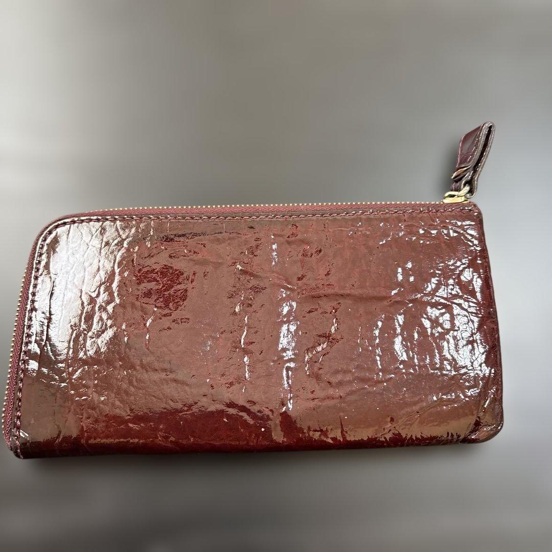 【新品未使用】ペレボルサ (PELLE BORSA)長財布　L字ファスナー201