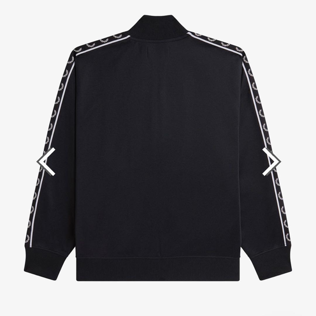 【美品】フレッドペリー　トラックジャケット　黒