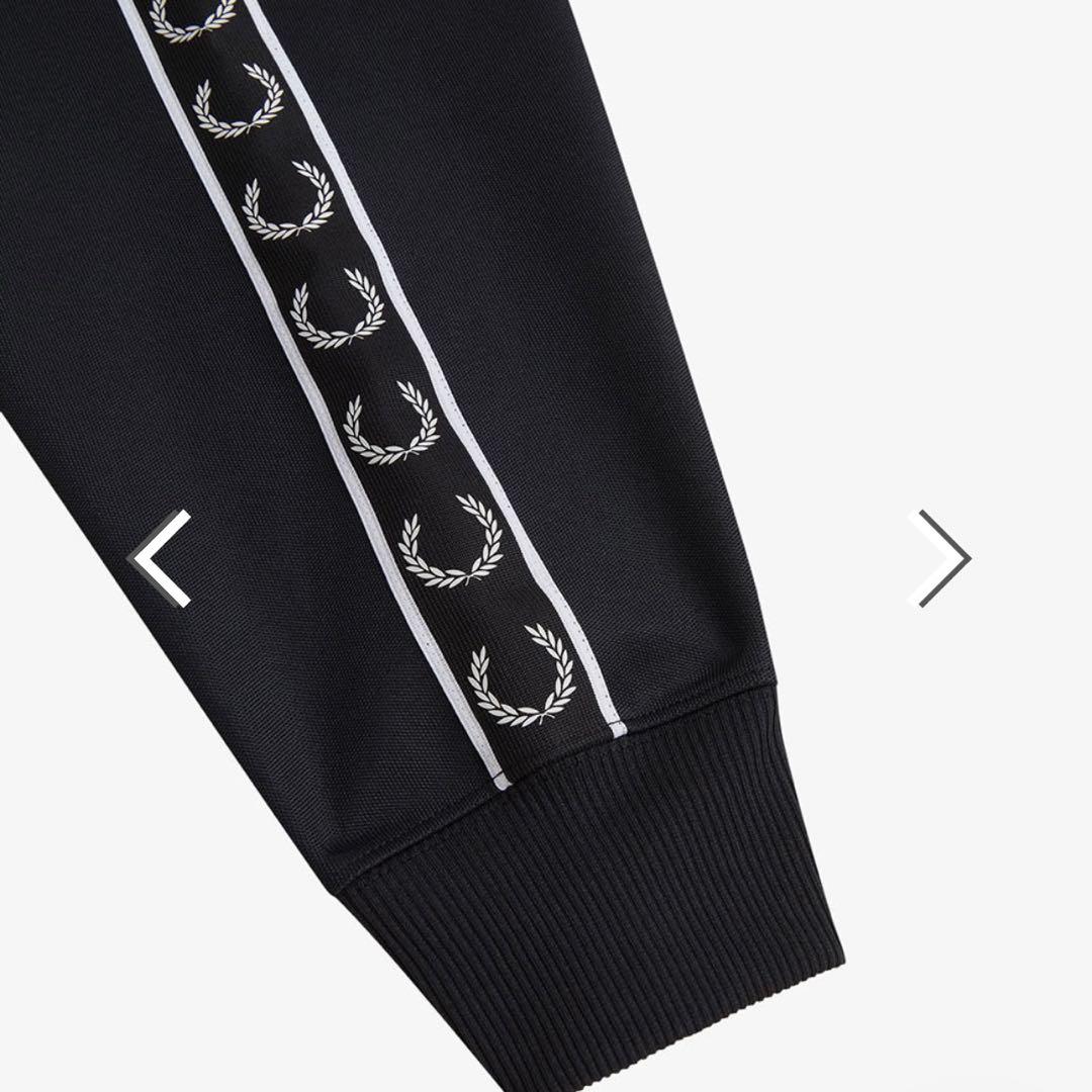 【美品】フレッドペリー　トラックジャケット　黒