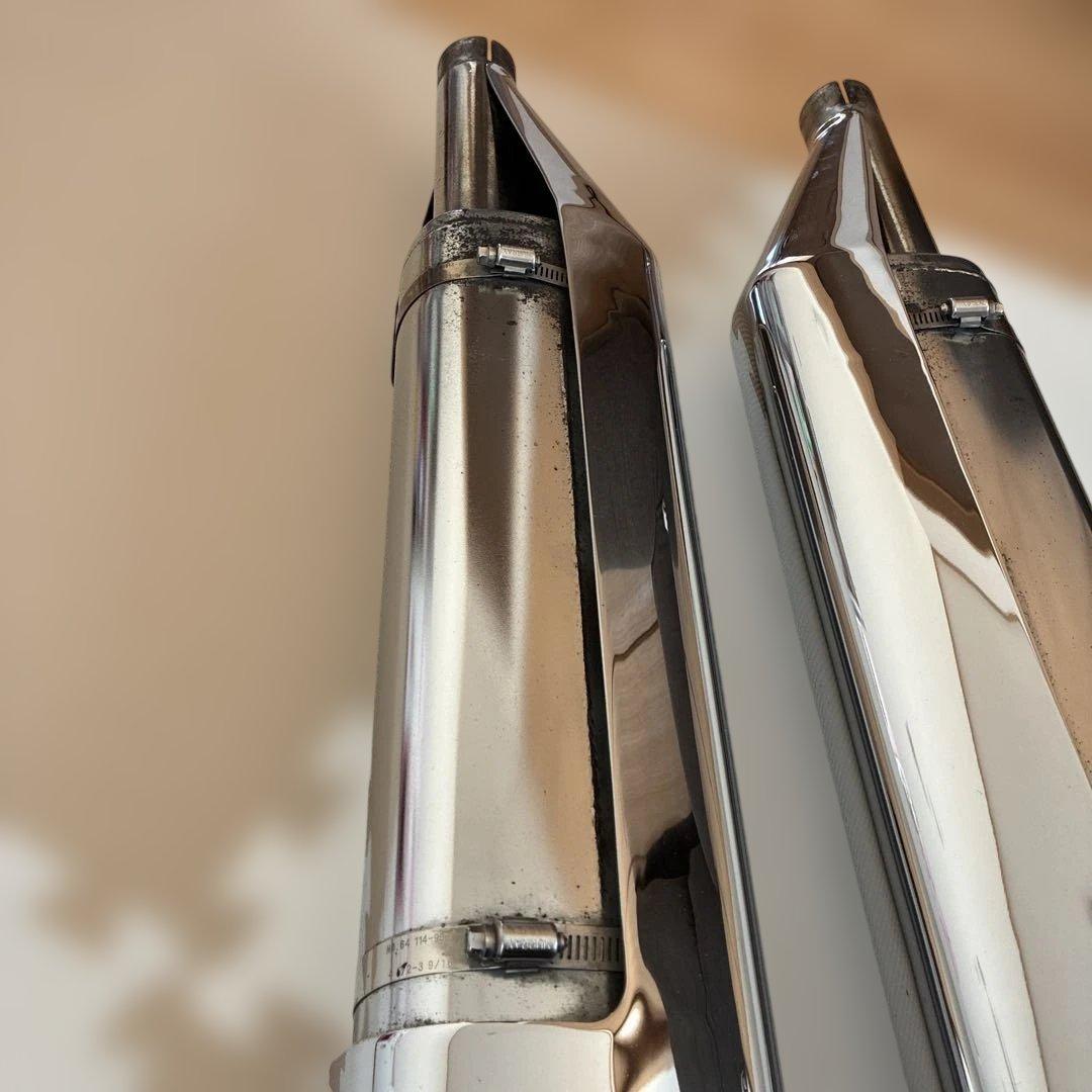 バンス&ハインズマフラー　オーバルスリップオンマフラー　ハーレー社外マフラー